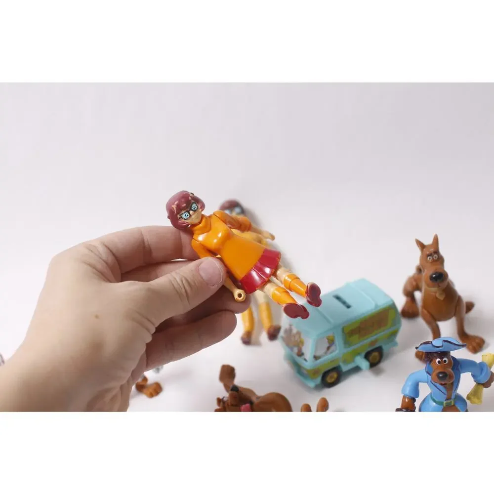 Burger King Scooby-Doo Mystery Machine PVC Figure Lot Vintage ~ 260212-WH 966
